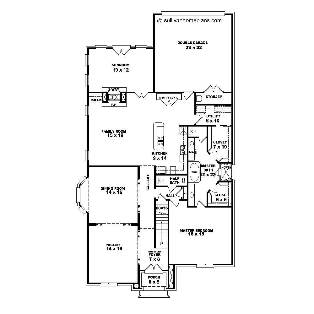 Floor Plan First Story