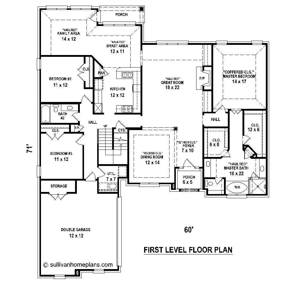 Floor Plan First Story