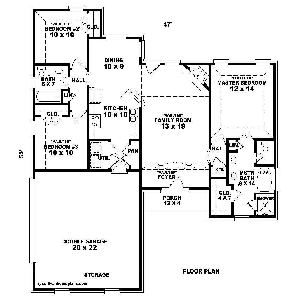 Floor Plan First Story