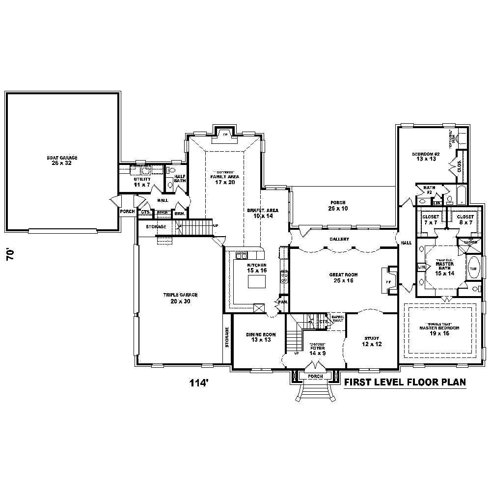 Floor Plan Main Level