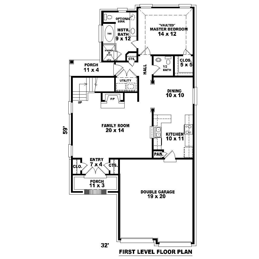 Floor Plan First Story