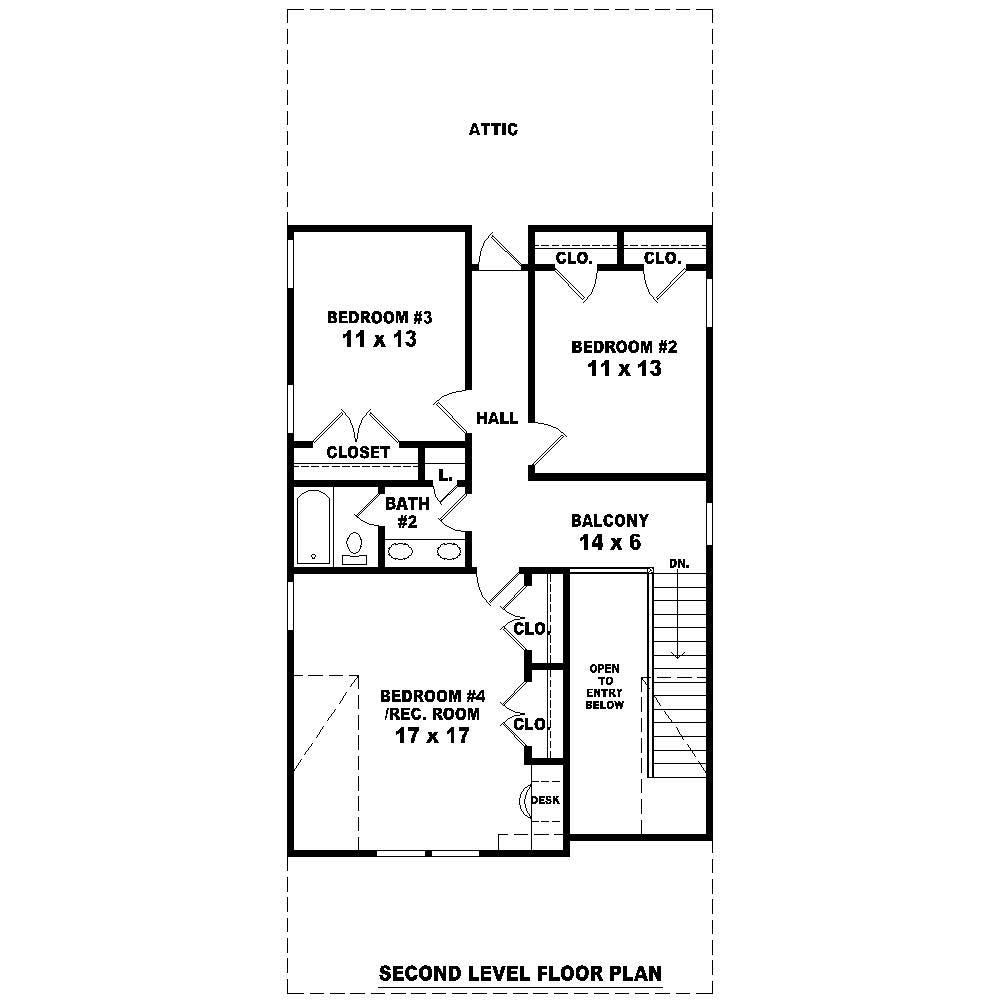 Floor Plan Second Story