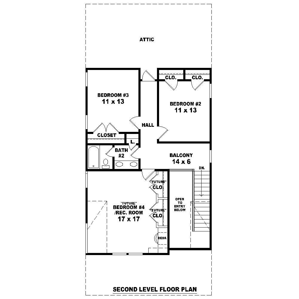 Floor Plan Second Story