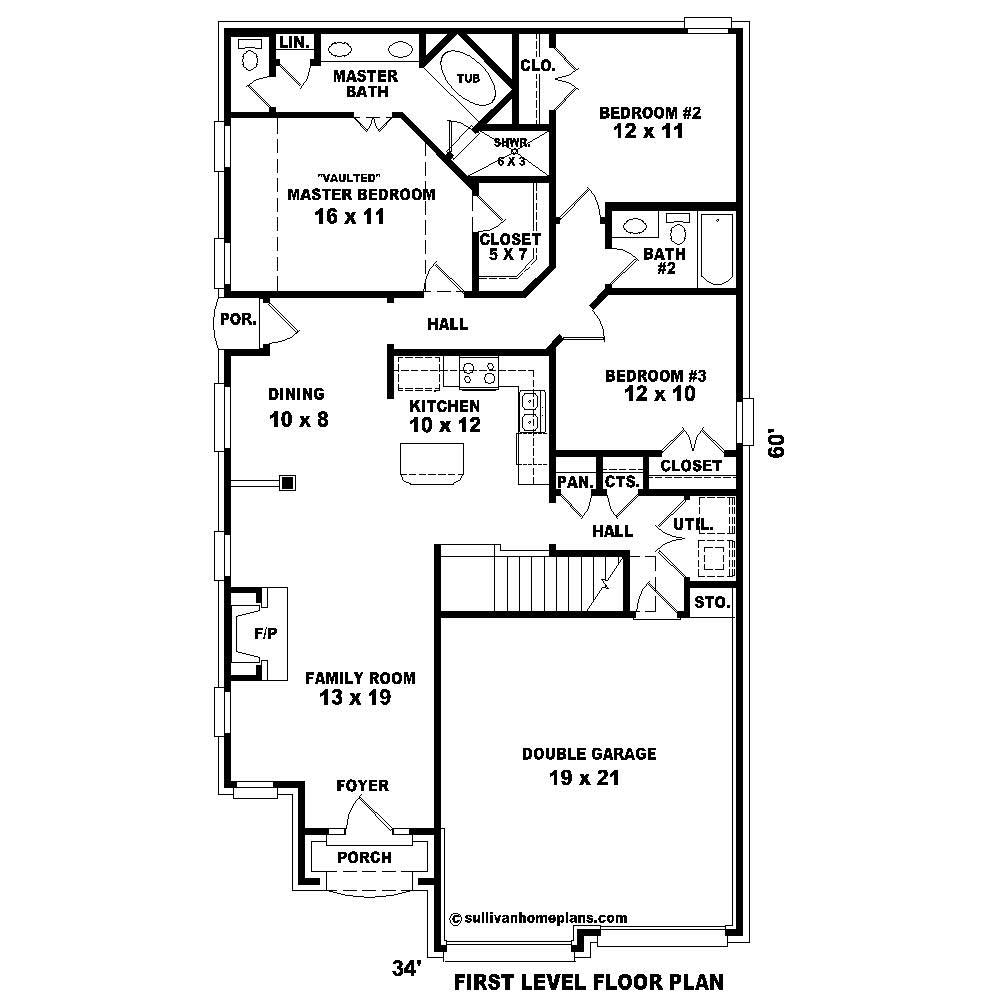 Floor Plan First Story
