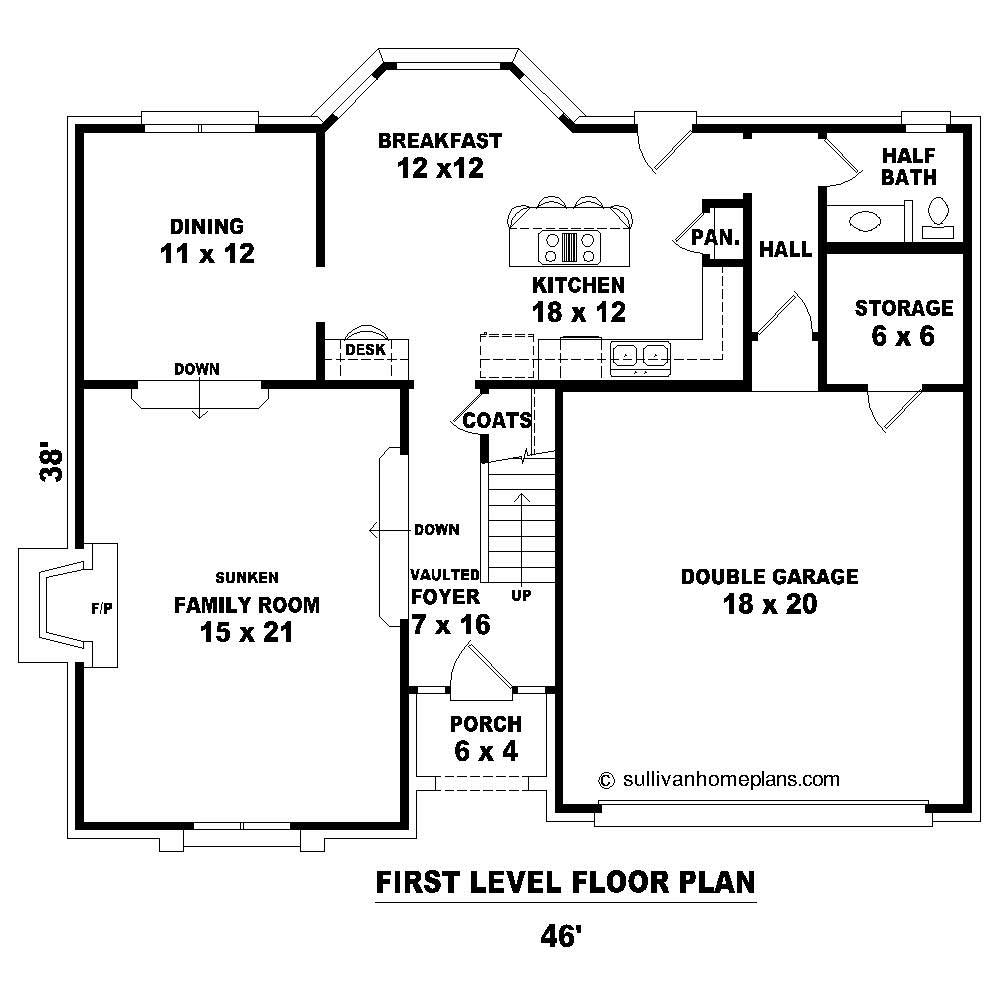 Floor Plan First Story