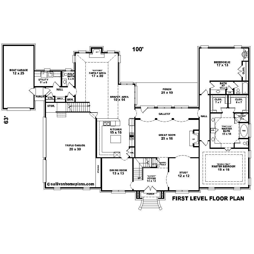 Floor Plan First Story