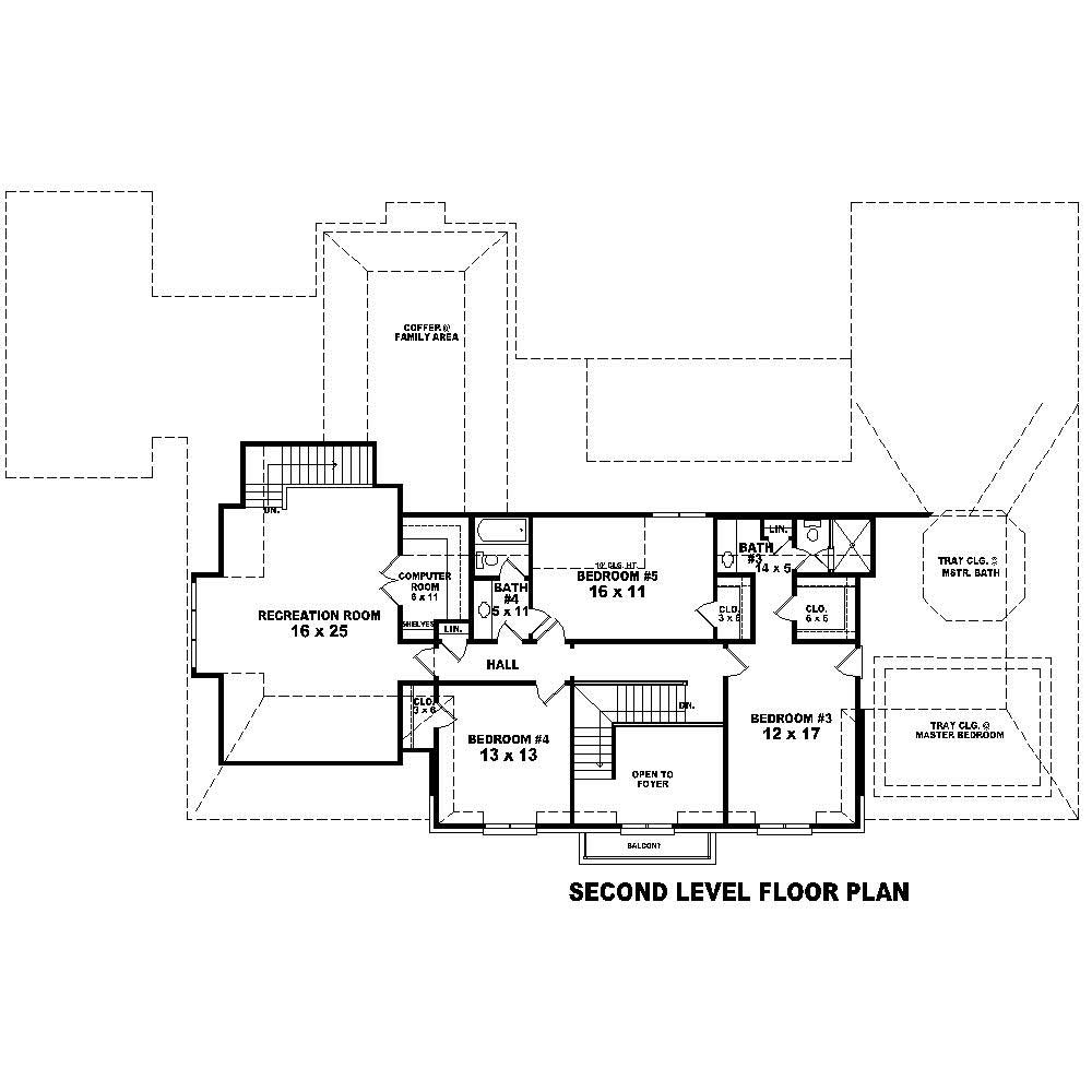 Floor Plan Second Story