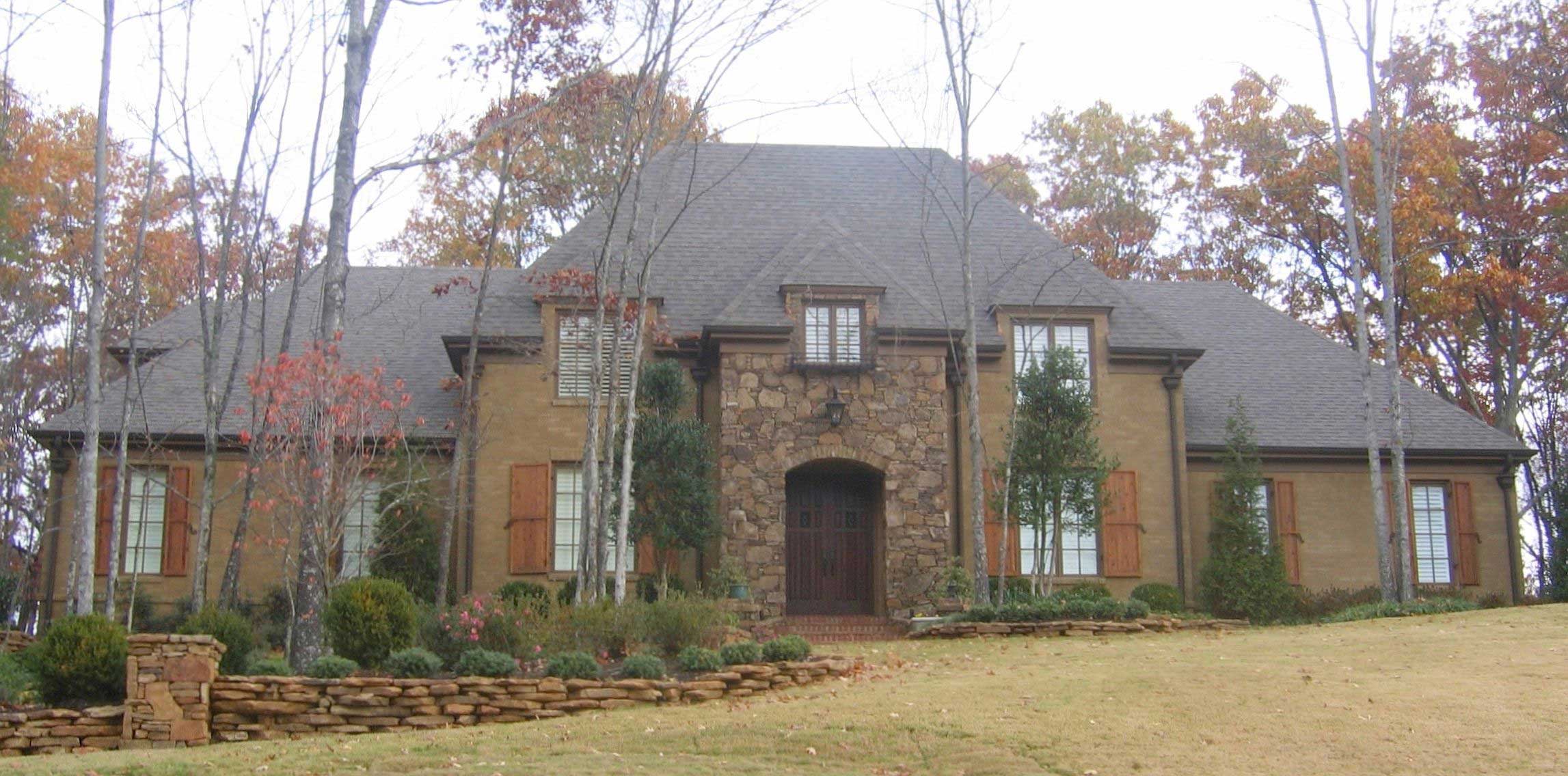 5-Bedroom, 4844 Sq Ft Country House Plan - 170-1580 - Front Exterior