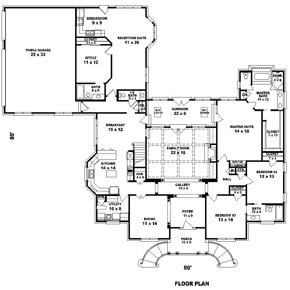 Floor Plan First Story
