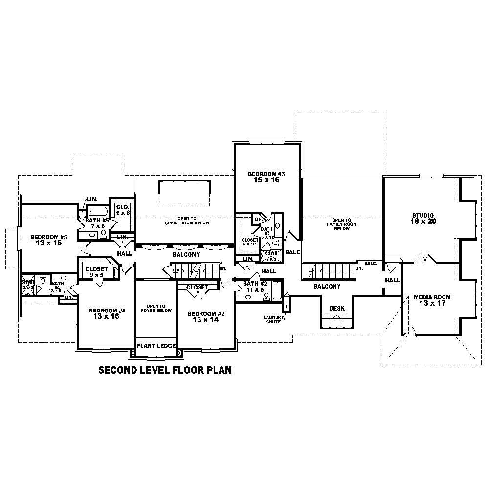 Floor Plan Second Story