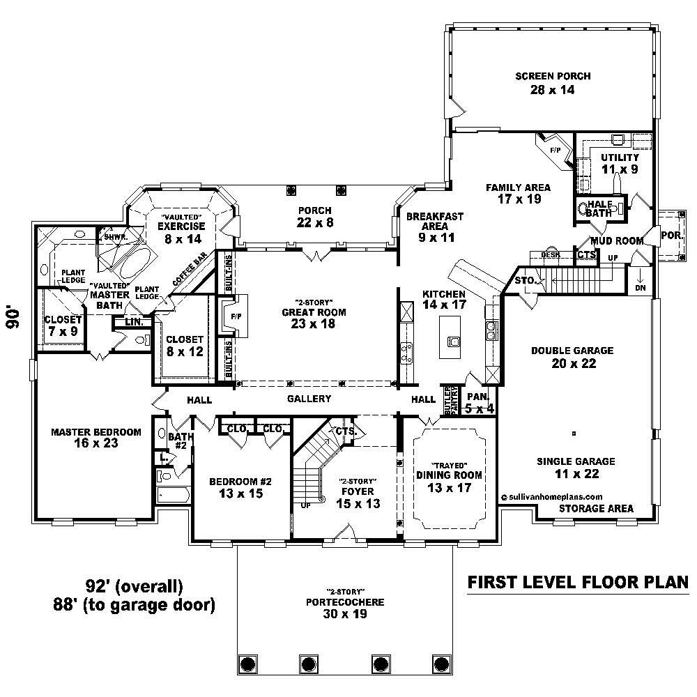 Floor Plan First Story