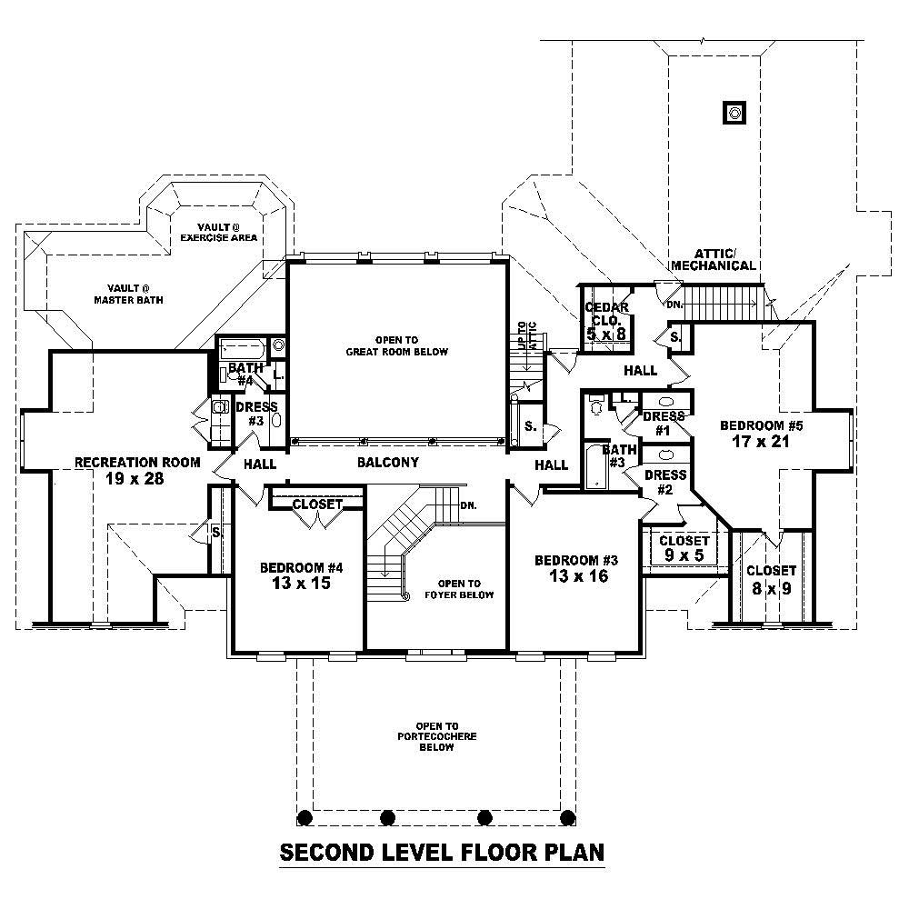 Floor Plan Second Story
