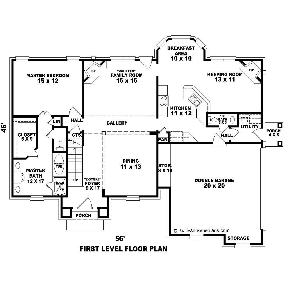 Floor Plan First Story