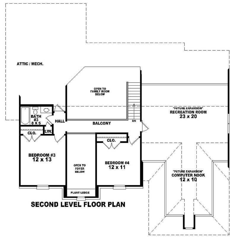 Second Floor Plan