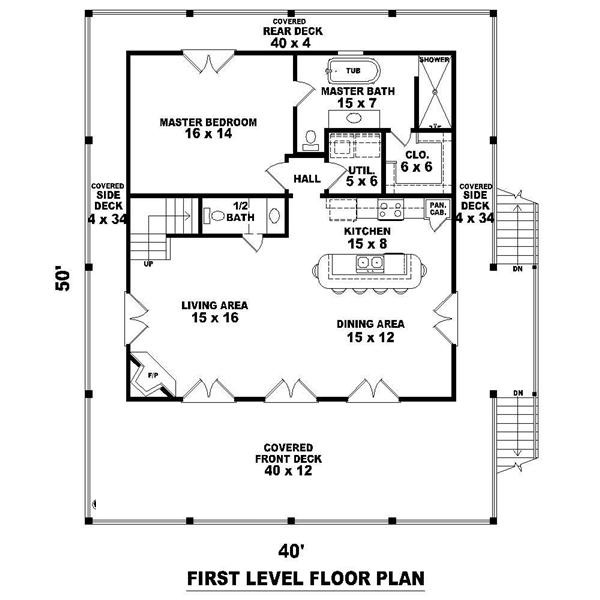 Floor Plan Main Level