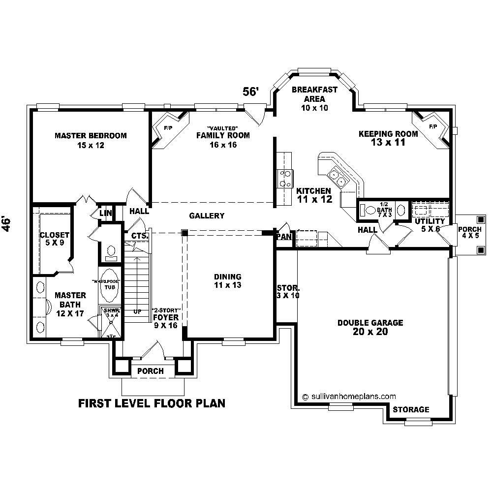 Floor Plan First Story