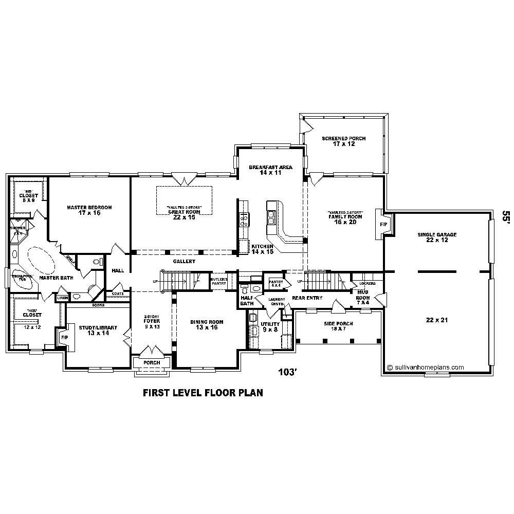 Floor Plan First Story