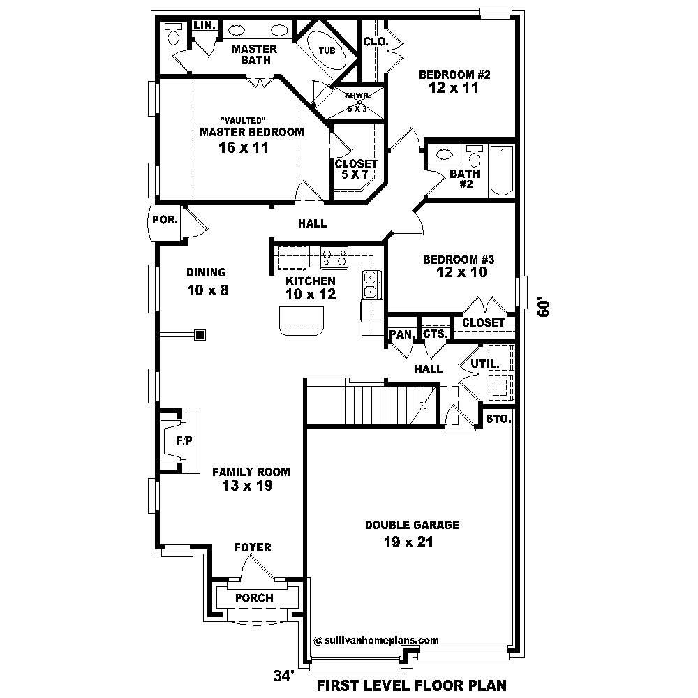 Floor Plan First Story