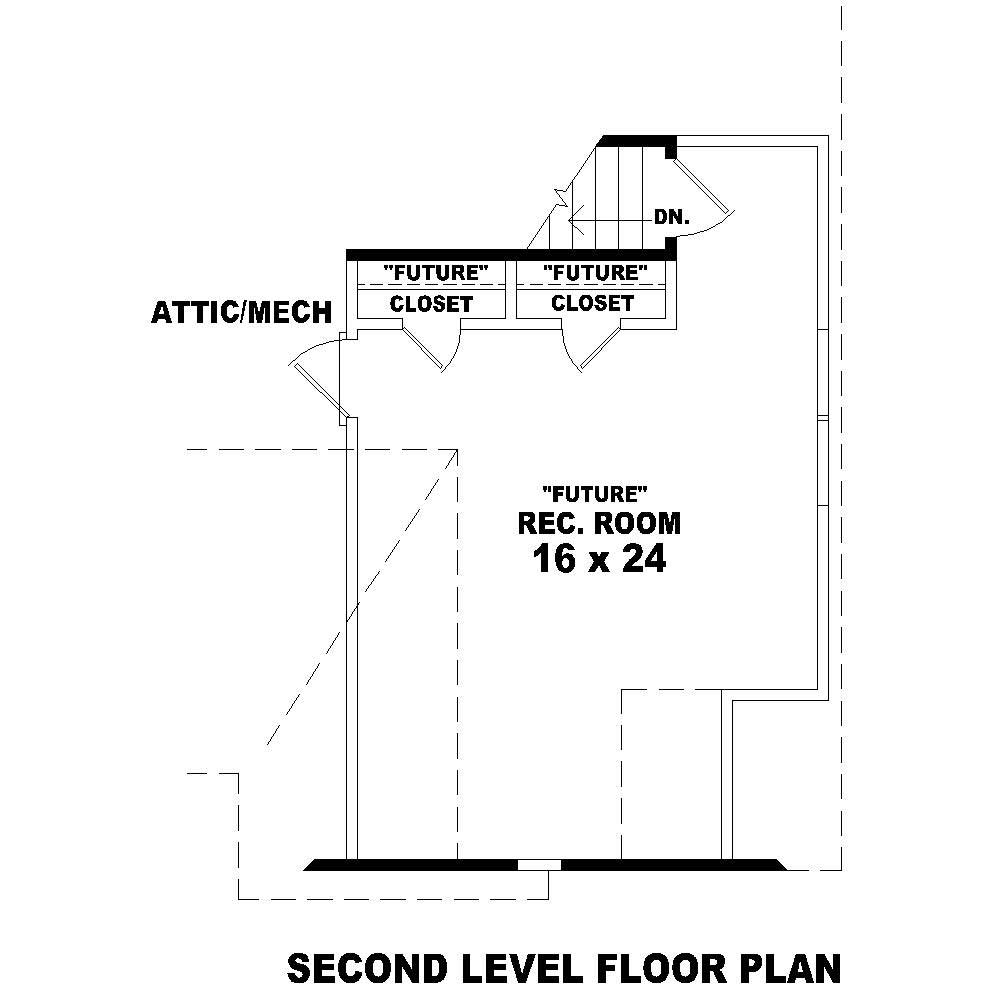 Floor Plan Second Story