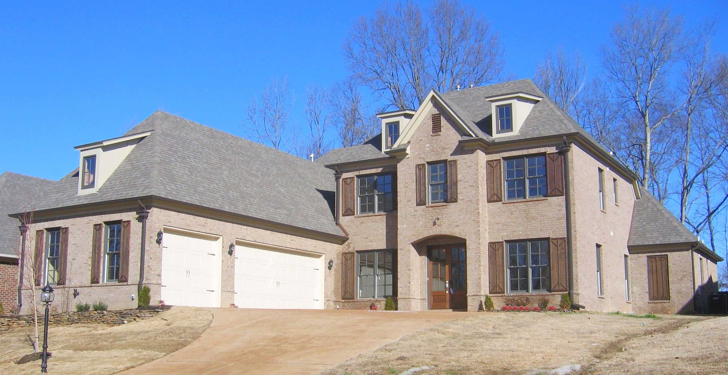 3-Bedroom, 3670 Sq Ft Country House Plan - 170-1638 - Front Exterior