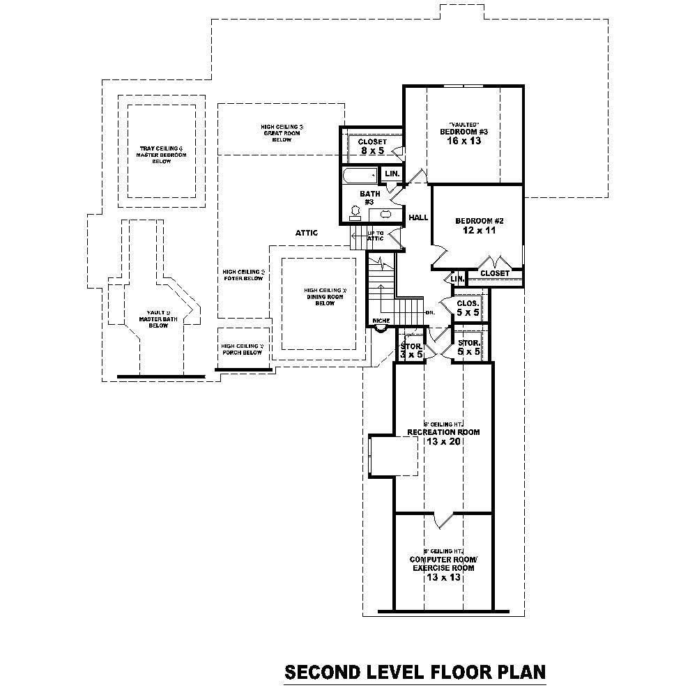 Floor Plan Second Story