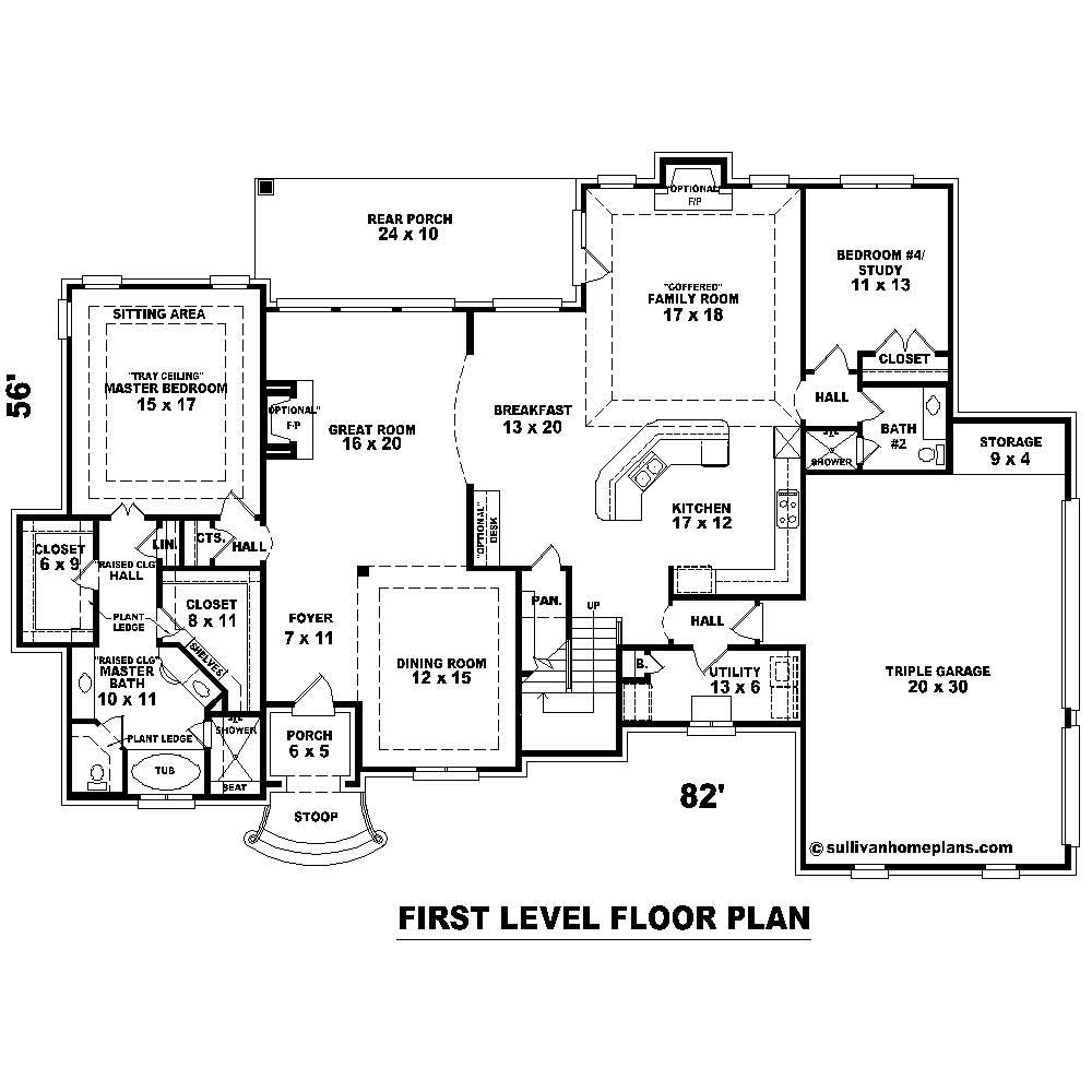 Floor Plan First Story