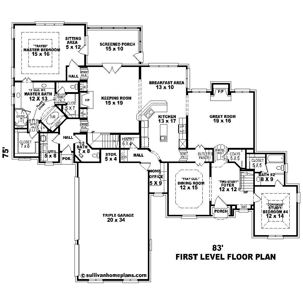 Floor Plan First Story