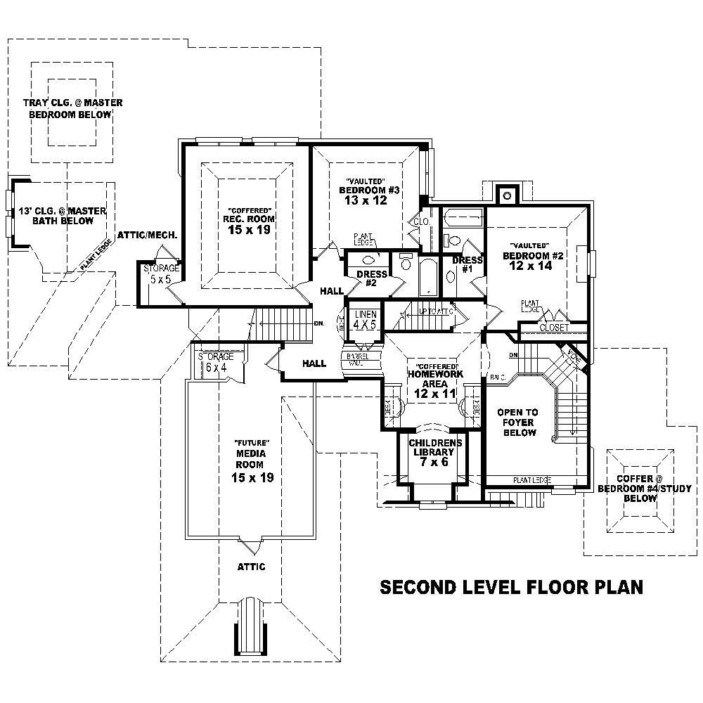 Floor Plan Second Story