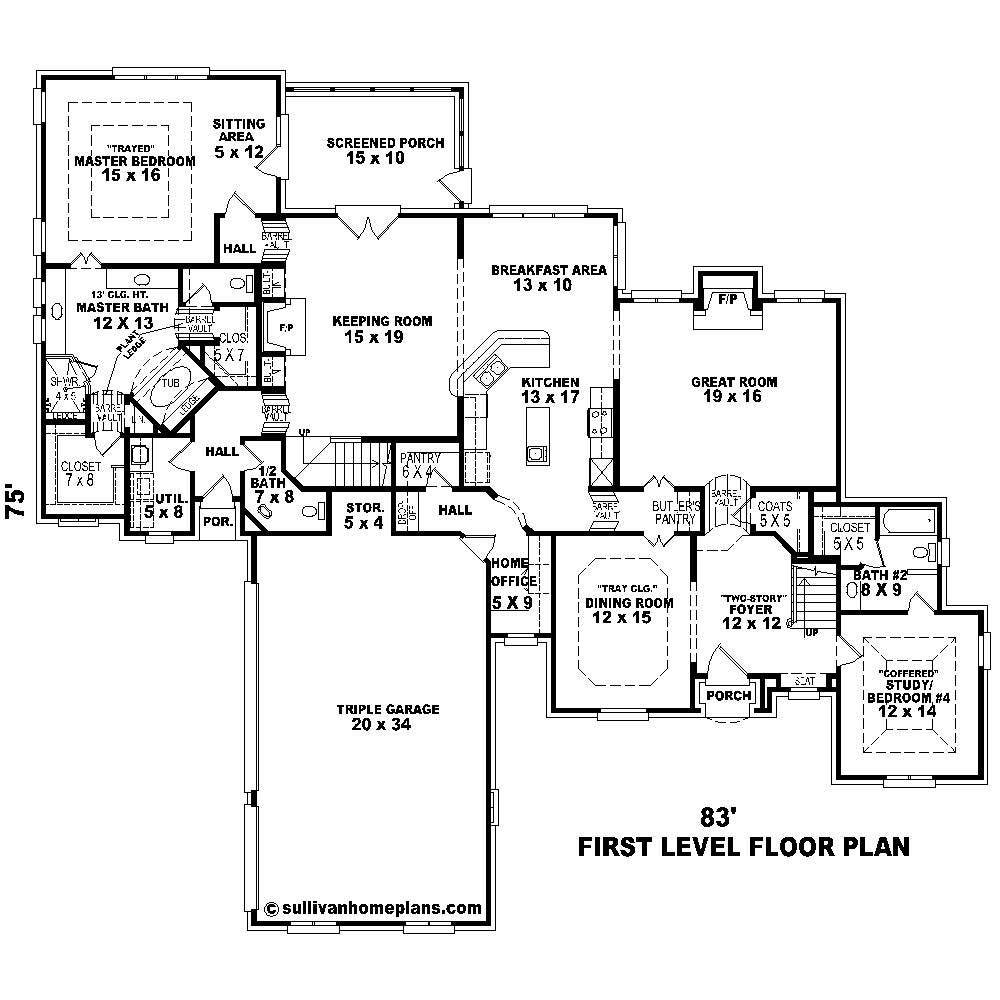 Floor Plan First Story
