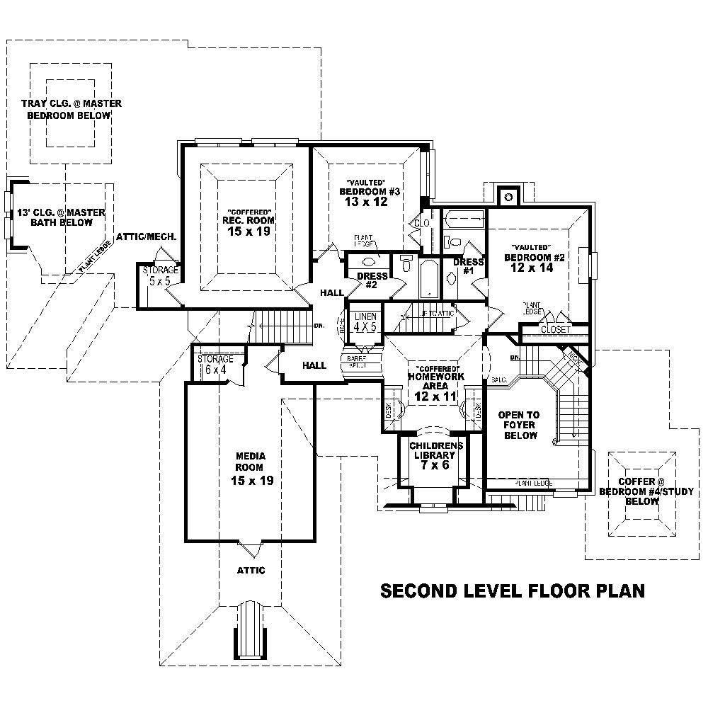 Floor Plan Second Story