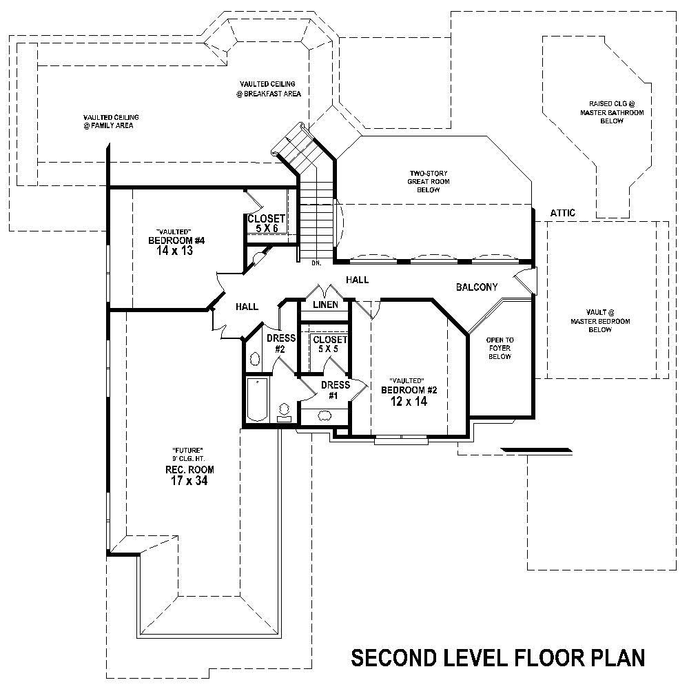 Floor Plan Second Story