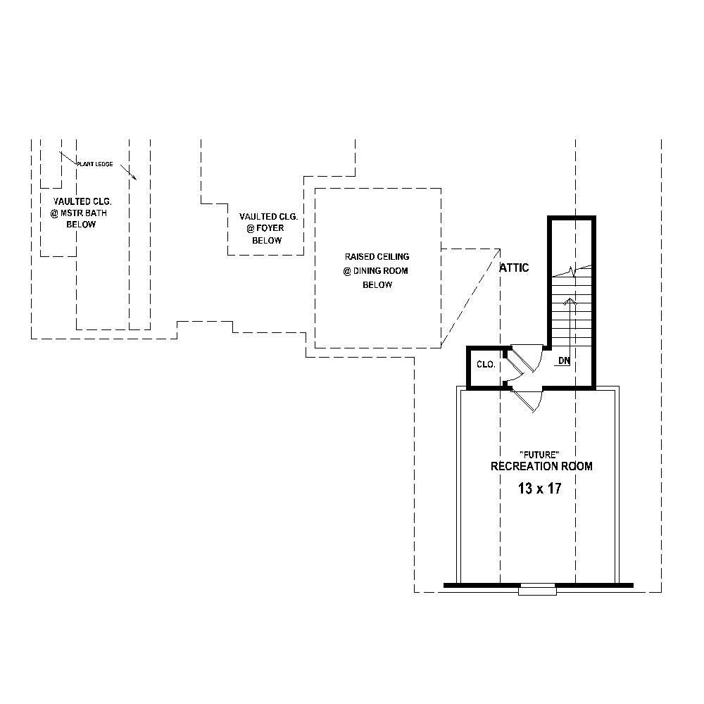 Floor Plan Second Story