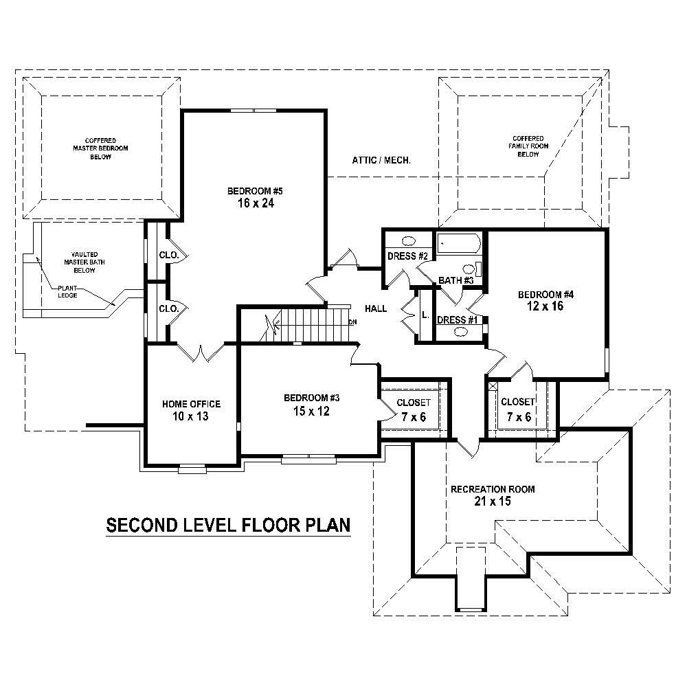 Floor Plan Second Story