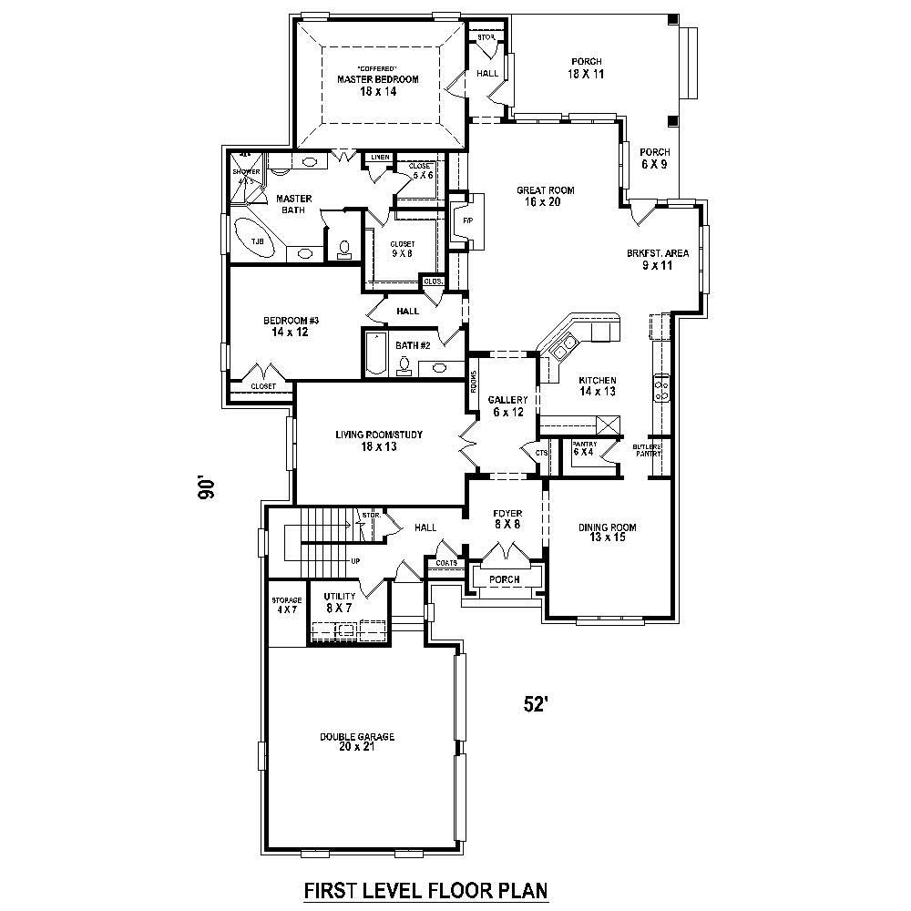 Floor Plan First Story