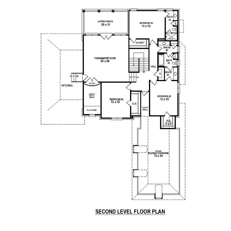 Floor Plan Second Story