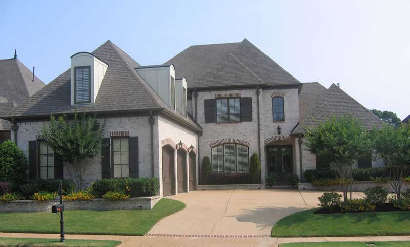 4-Bedroom, 4027 Sq Ft French House Plan - 170-1685 - Front Exterior