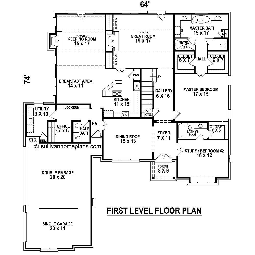 Floor Plan First Story