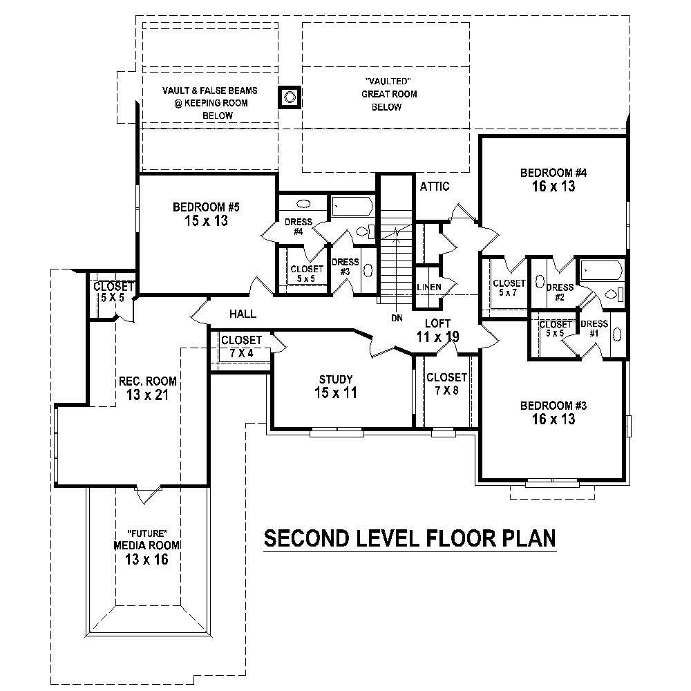 Floor Plan Second Story