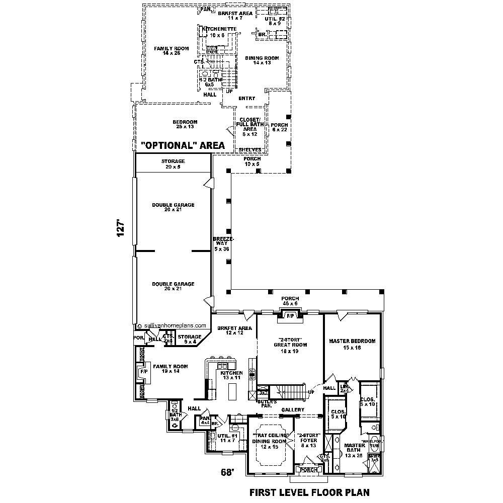 Floor Plan First Story