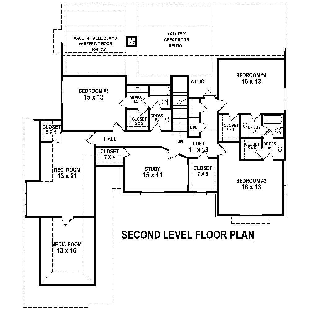 Floor Plan Second Story