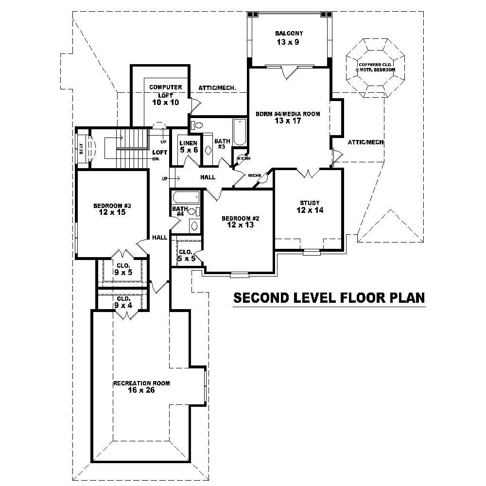 Floor Plan Second Story