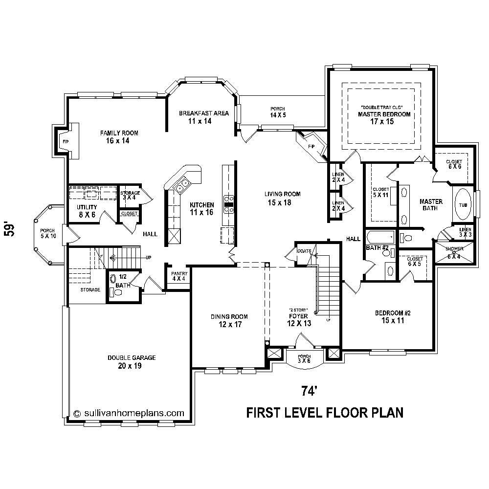 Floor Plan First Story