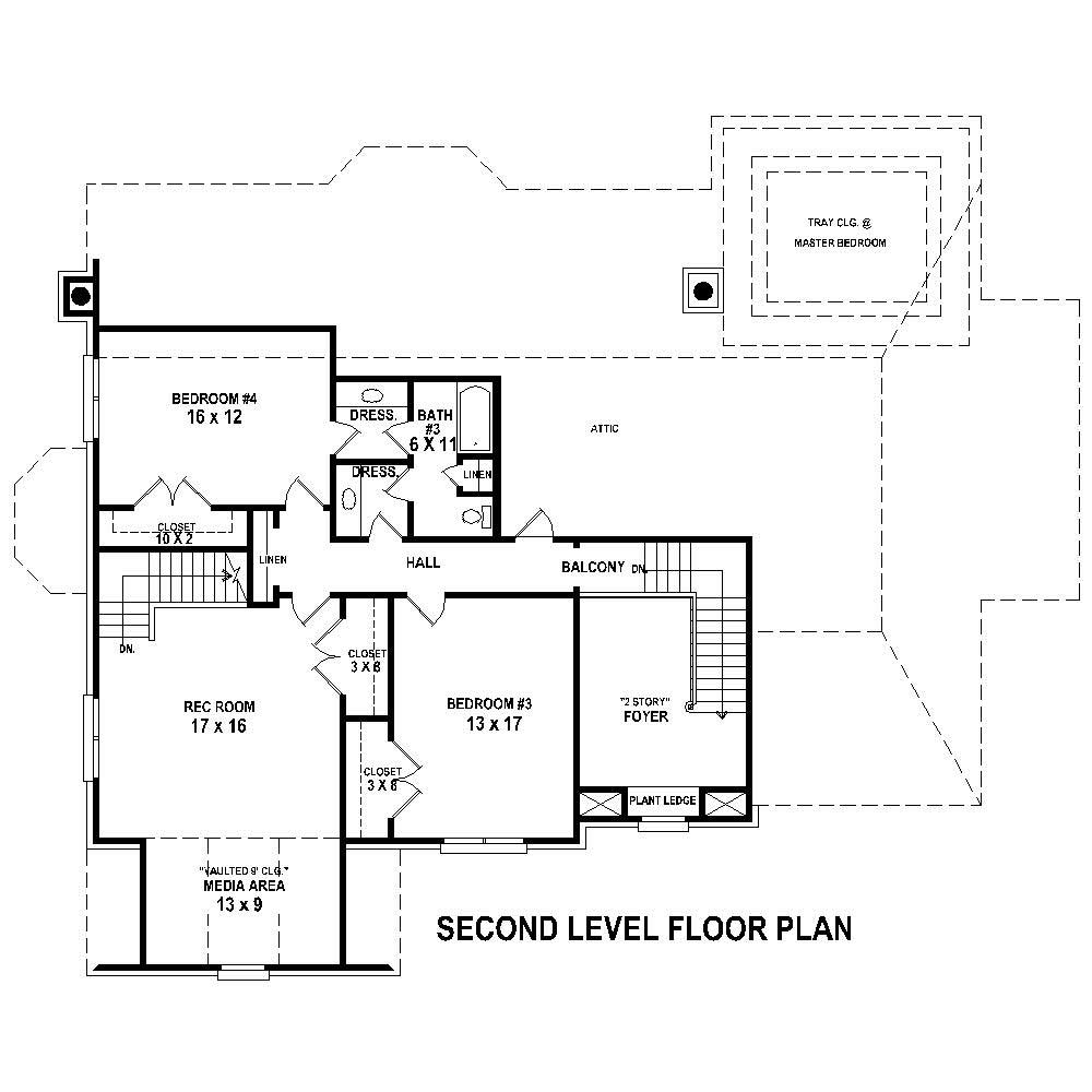 Floor Plan Second Story