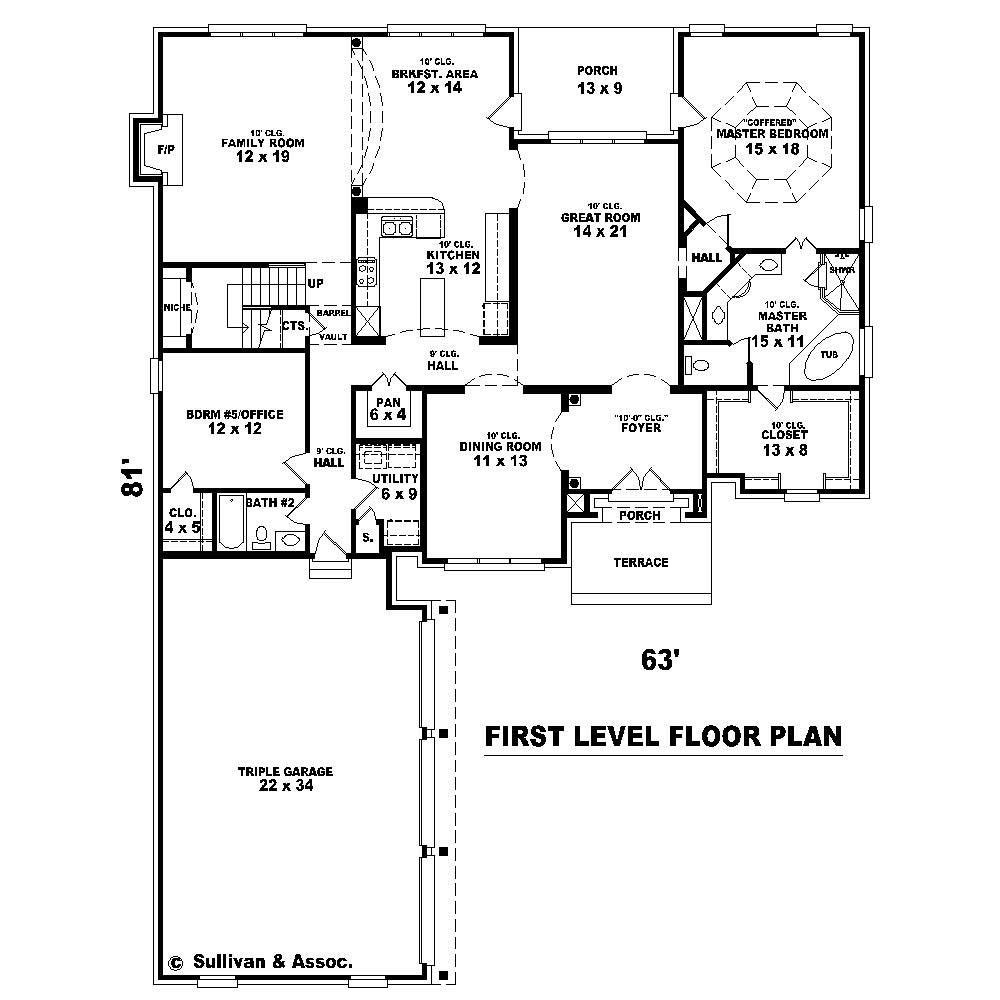 Floor Plan First Story
