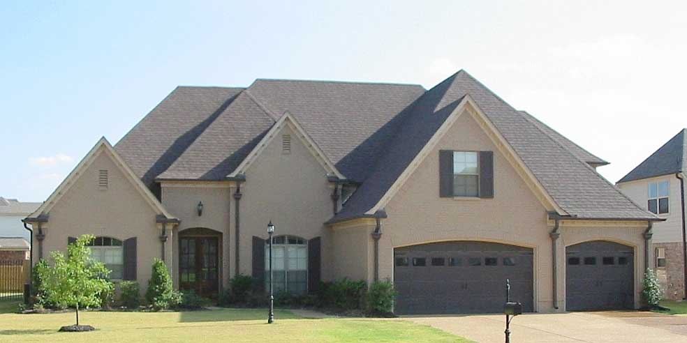 4-Bedroom, 3532 Sq Ft Country House Plan - 170-1705 - Front Exterior