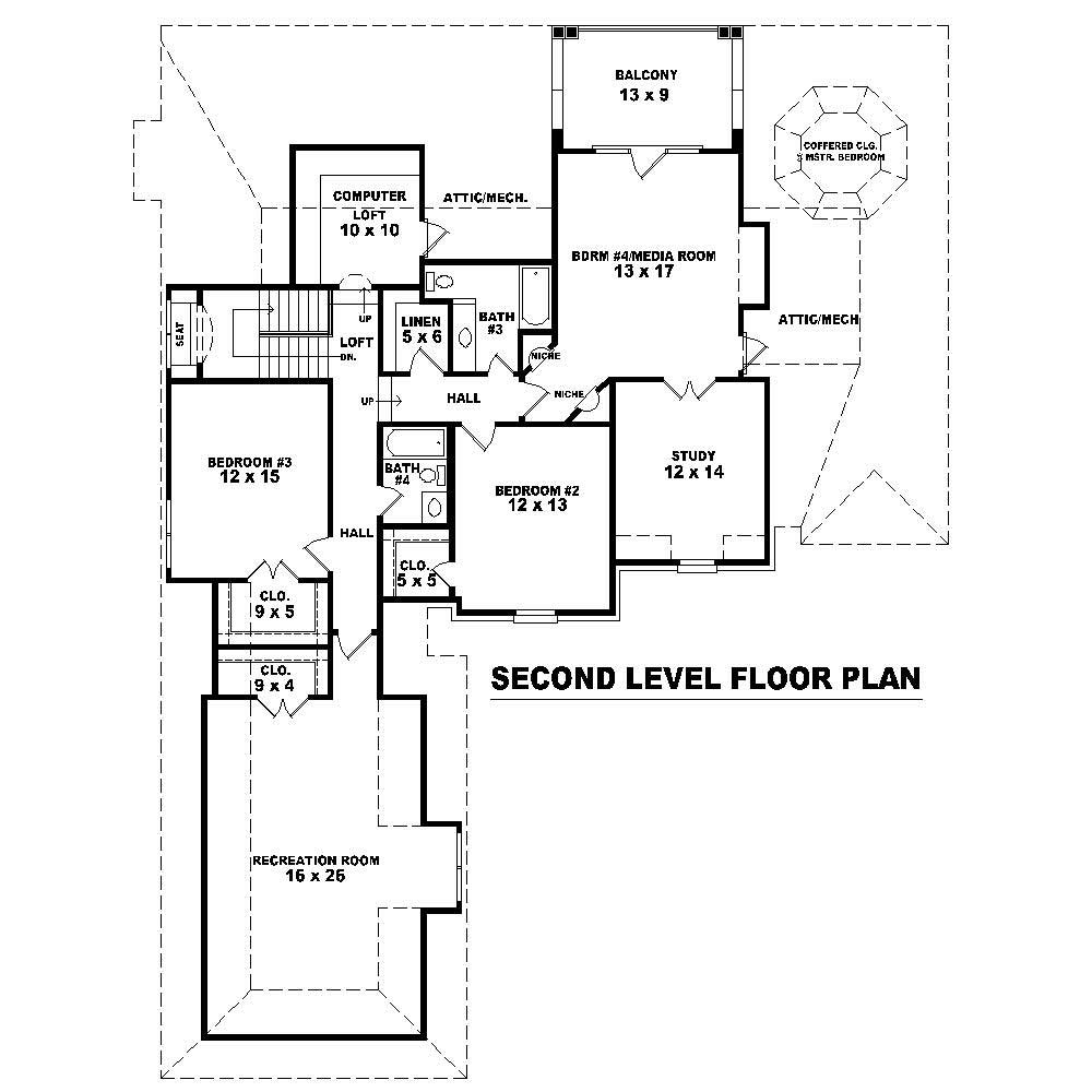 Floor Plan Second Story