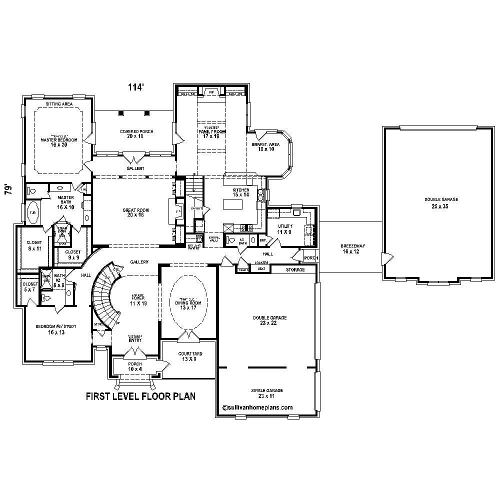 Floor Plan First Story