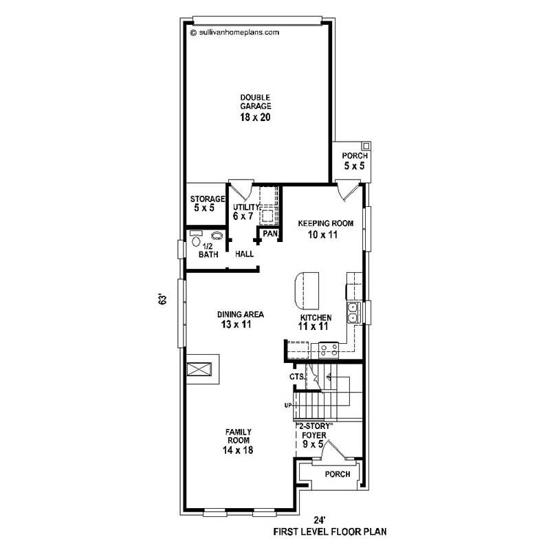Floor Plan First Story