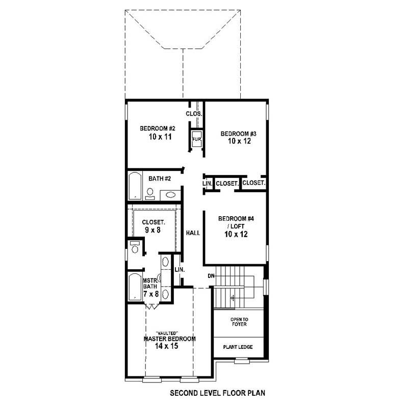 Floor Plan Second Story