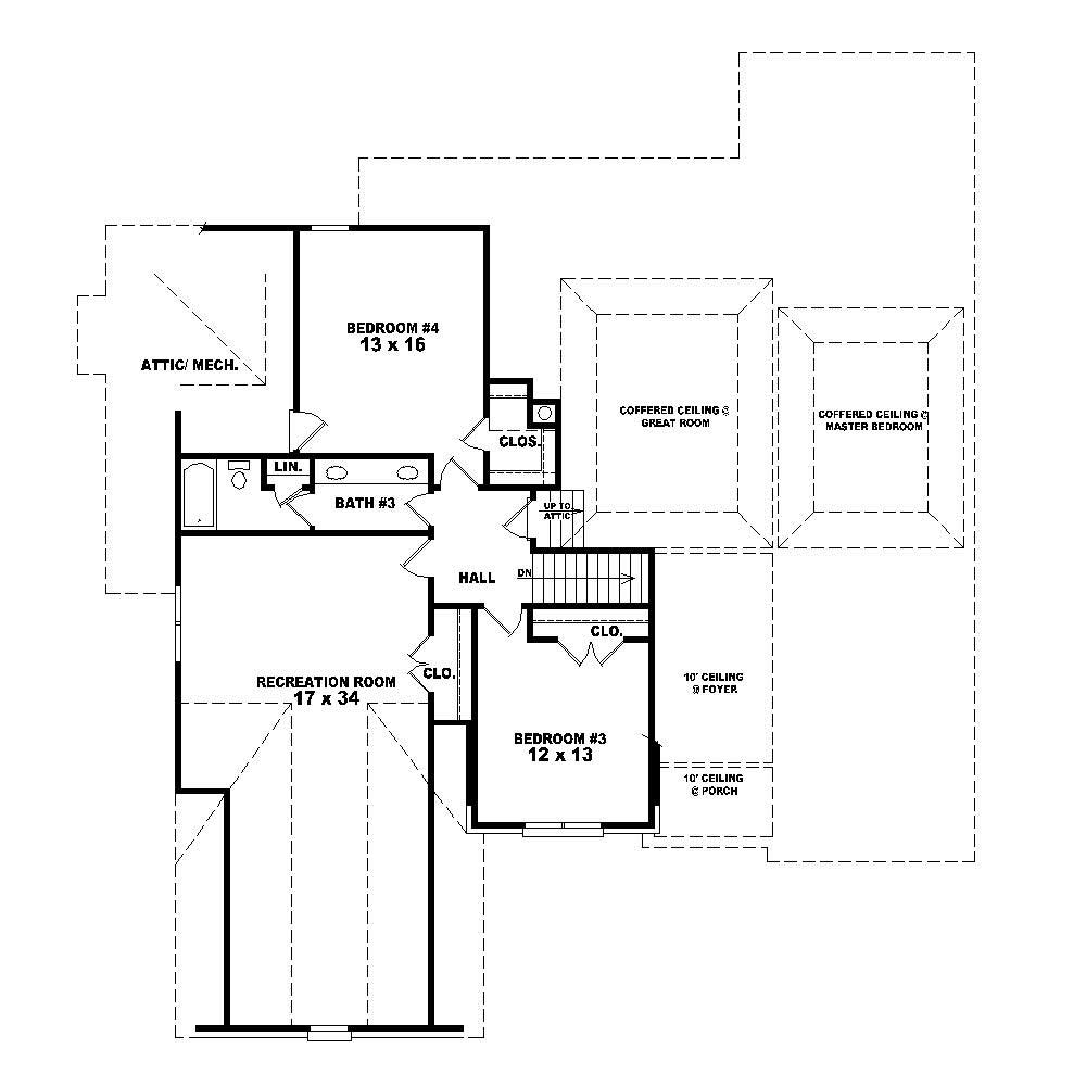 Floor Plan Second Story